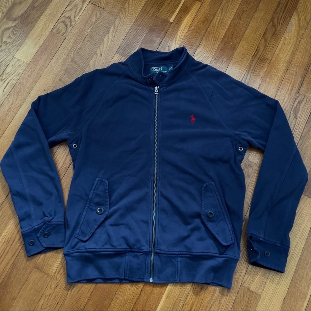 Vintage Polo Ralph Lauren Zip-Up Jacket Navy